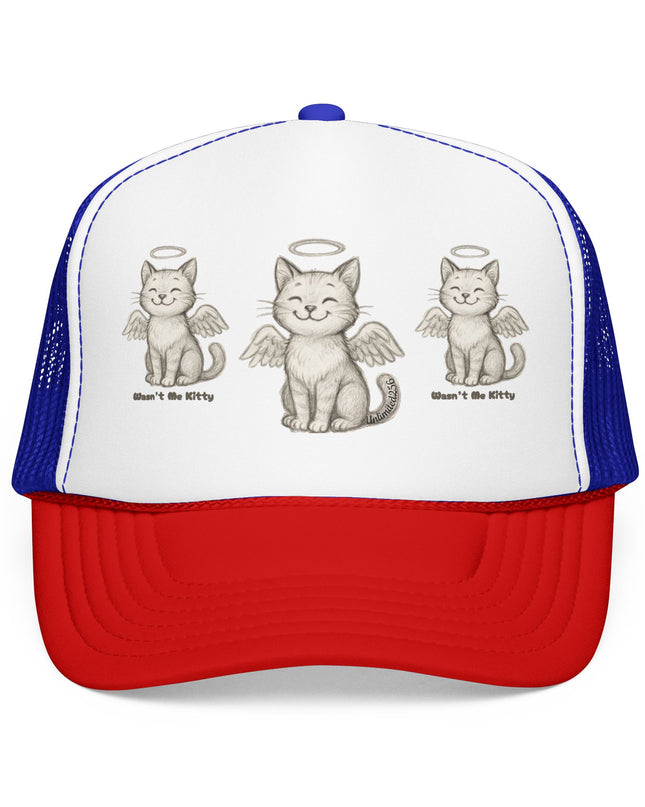 "Wasn't Me Kitty" Foam Trucker Hat