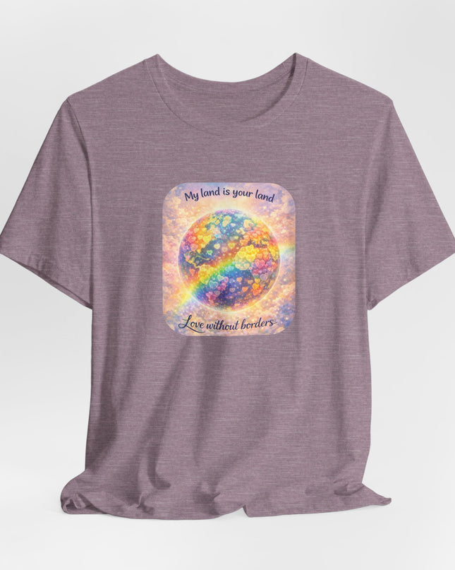 "My Land is Your Land" Unisex Jersey Short Sleeve Tee