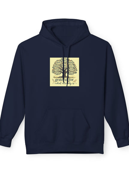 "Grateful For What Already Is" Unisex Midweight Softstyle Fleece Hoodie