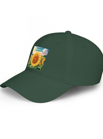 "Keep on the Sunny Side of Life" Low Profile Baseball Cap