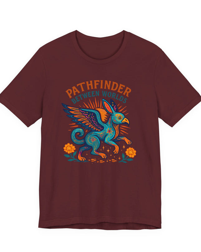 "Pathfinder Between World" Unisex Jersey Short Sleeve Tee
