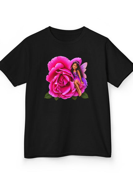 "Rose Fairy" Kids Heavy Cotton Tee