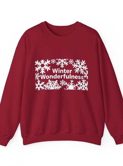"Winter Wonderfulness" Unisex Adult Sweatshirt