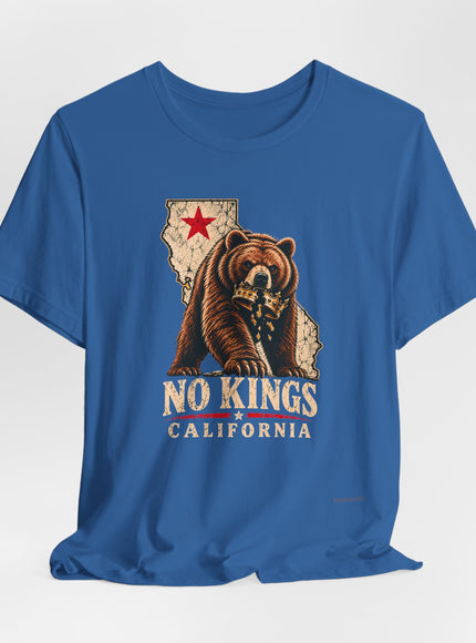"No Kings Day" Unisex Jersey Short Sleeve Tee