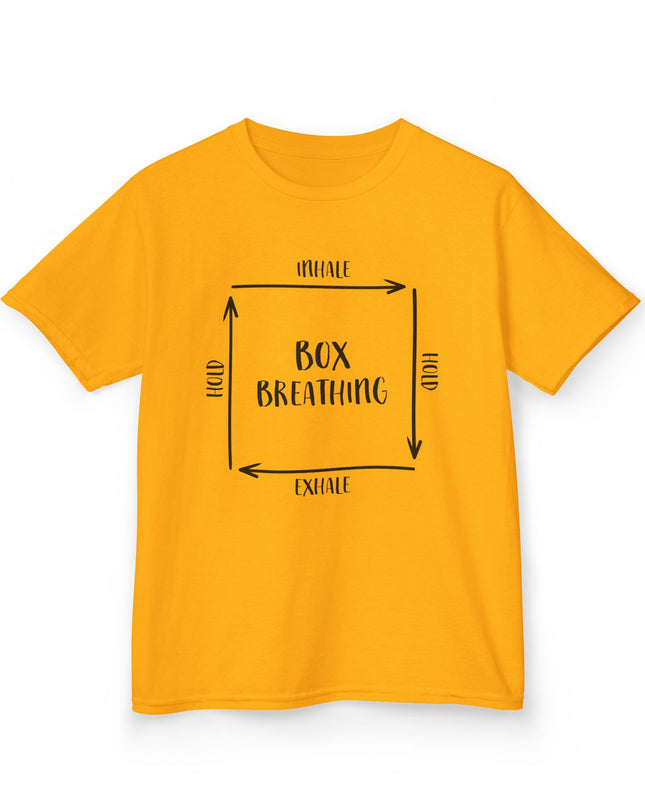 "Box Breathing" Kids Heavy Cotton Tee