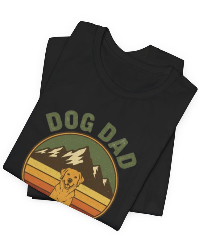 "Dog Dad Adventure Crew" Unisex Jersey Short Sleeve Tee