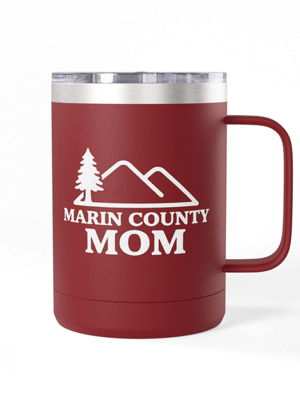 "Marin Country Mom" Coffee Mug Tumbler, 15oz
