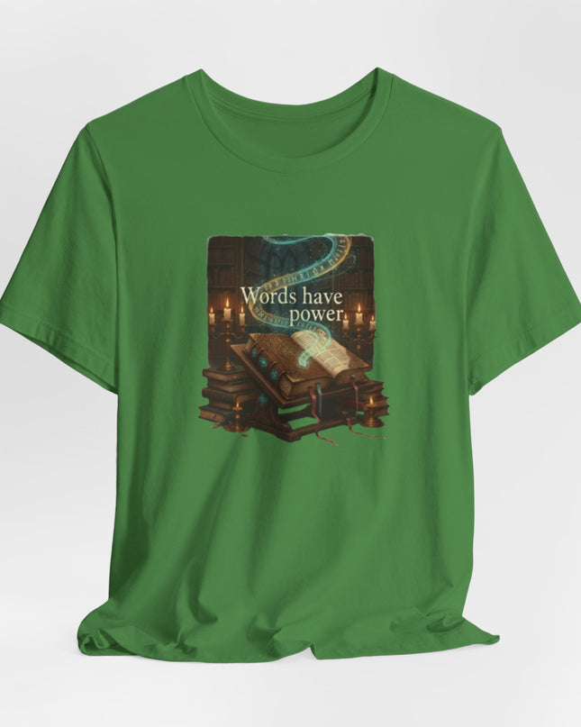"Words Have Power Unisex Jersey Short Sleeve Tee