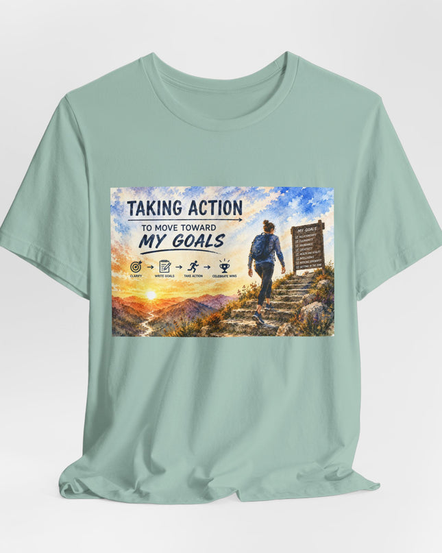 "Taking Action" Unisex Jersey Short Sleeve Tee