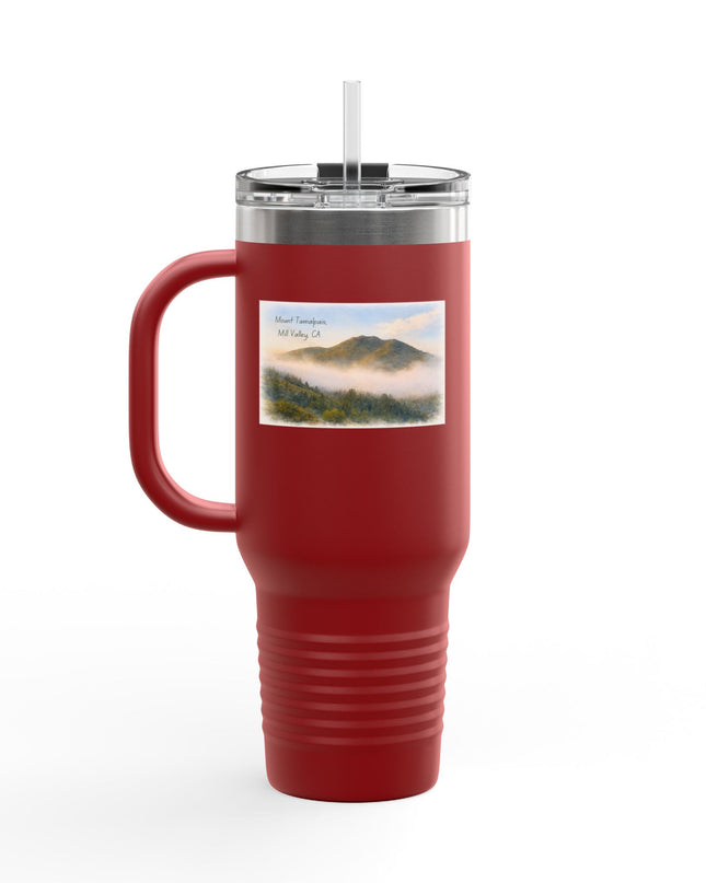 "Mount Tamalpais, Mill Valley, California" Insulated Travel Mug, 40oz