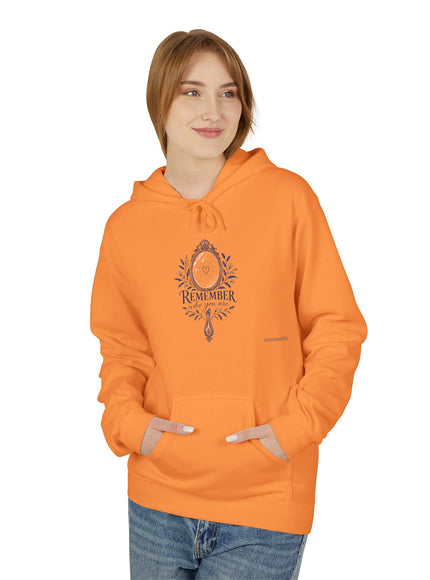 "Remember Who You Are" Unisex Midweight Softstyle Fleece Hoodie