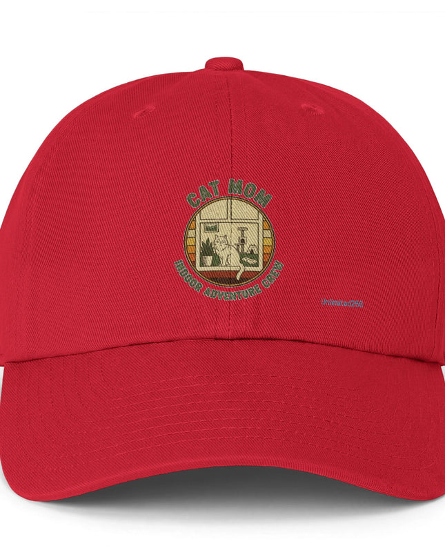 "Cat Mom Adventure Crew" Clean Up Cap