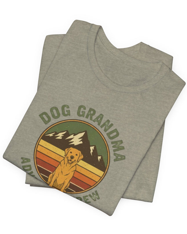 "Dog Grandma Adventure Crew" Unisex Jersey Short Sleeve Tee