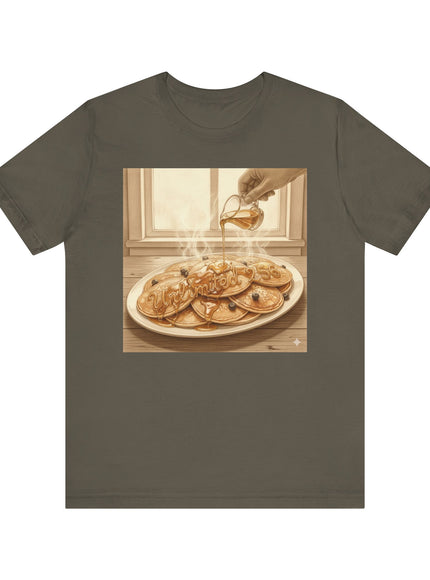 "Pancakes with Syrup" Unlimited 256 Unisex Jersey Short Sleeve Tee