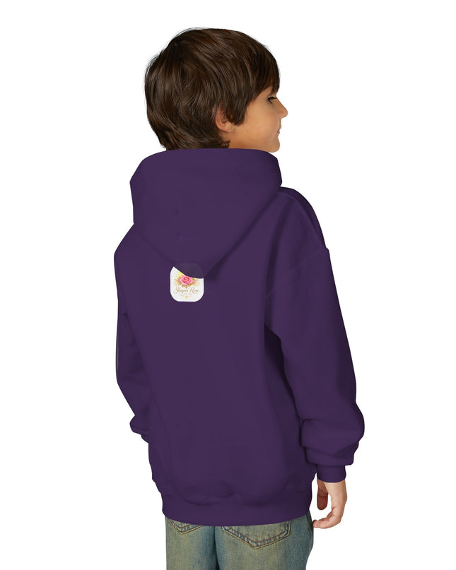 "My Father Says I am Royalty" Youth Heavy Blend Hooded Sweatshirt