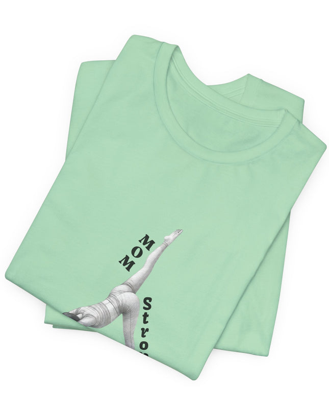 "Mom Strong Pilates" Unisex Jersey Short Sleeve Tee