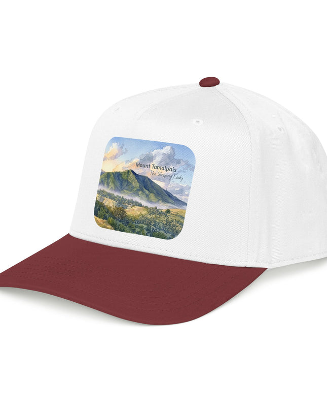 "Mount Tamalpais, the Sleeping Lady" Mid Profile Baseball Cap