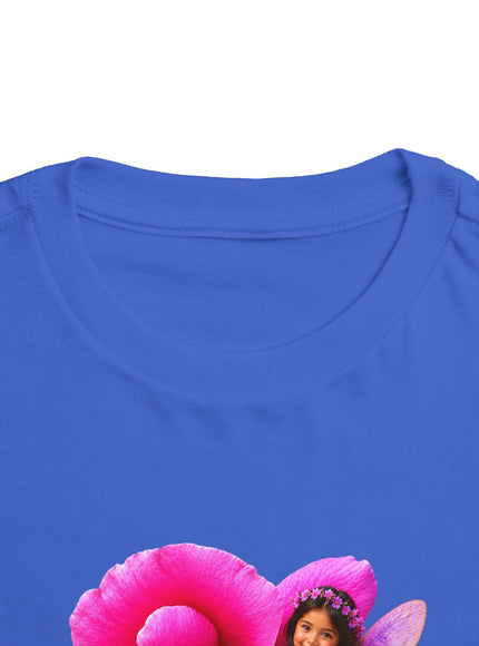 "Rose Fairy" Toddler Short Sleeve Tee