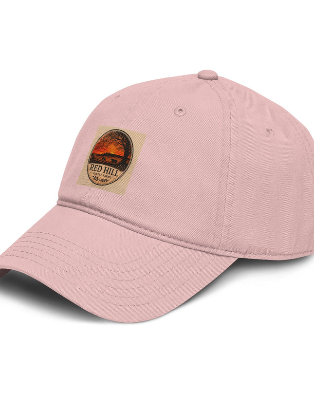 "Red Hill Sunset Farms" Garment Washed Baseball Cap