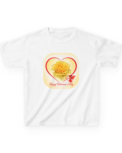 "Happy Valentine's Day" Kids Heavy Cotton Tee