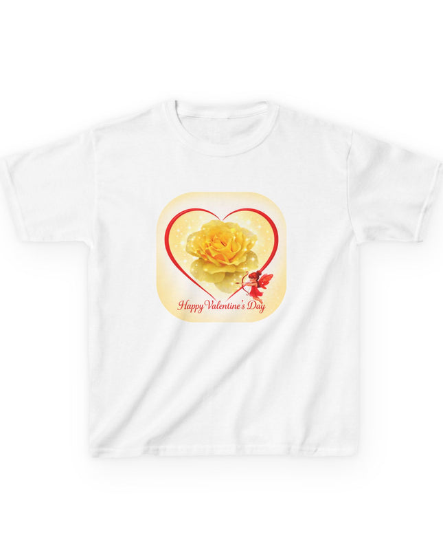 "Happy Valentine's Day" Kids Heavy Cotton Tee