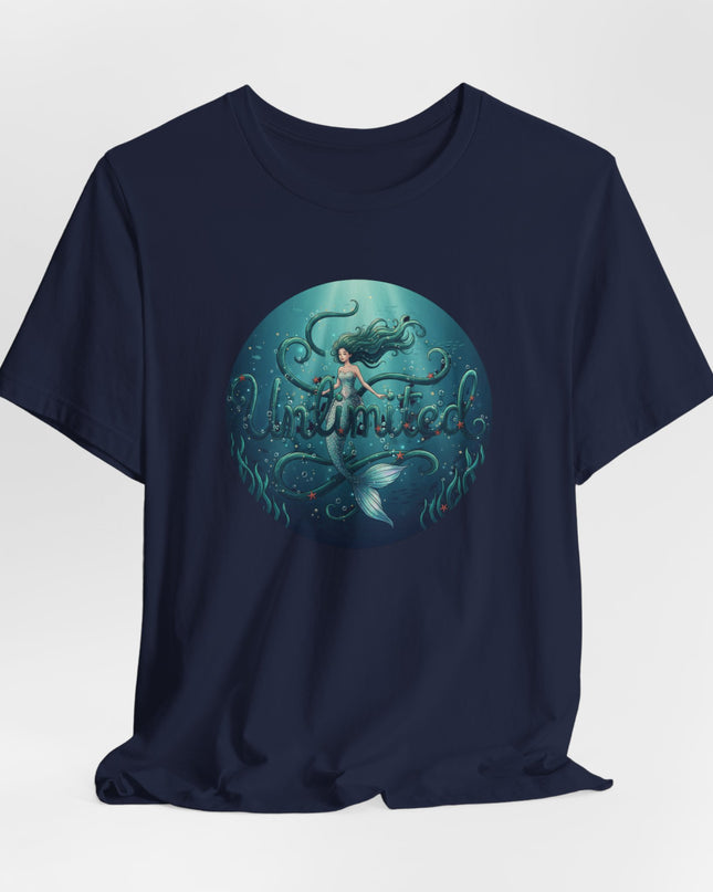 "Unlimited Mermaid" Unisex Jersey Short Sleeve Tee