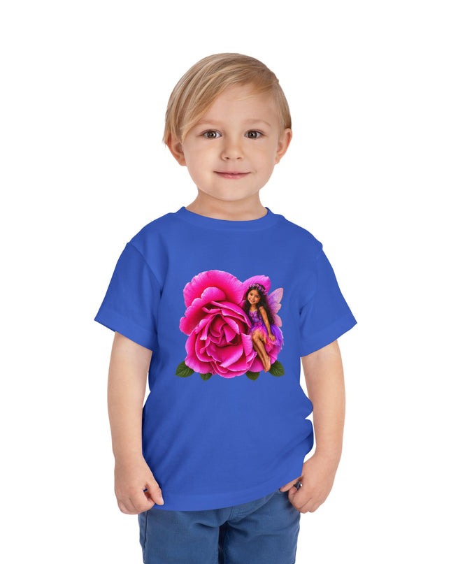 "Rose Fairy" Toddler Short Sleeve Tee