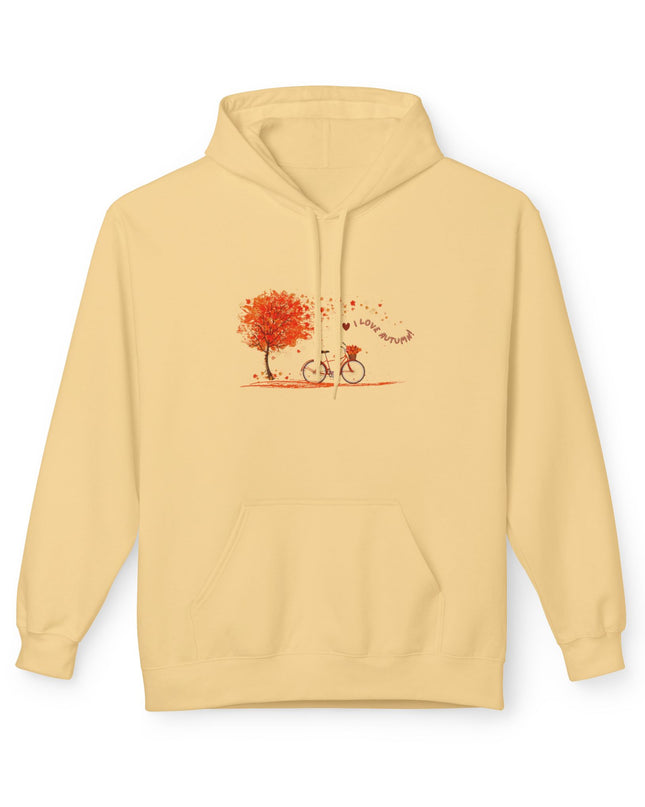 "I Love Autumn" Unisex Midweight Softstyle Fleece Hoodie