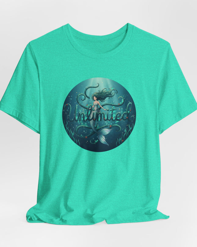 "Unlimited Mermaid" Unisex Jersey Short Sleeve Tee