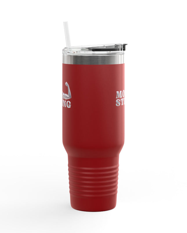 "Mom Strong" Insulated Travel Mug, 40oz