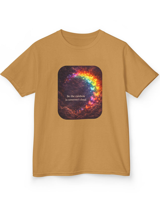 "Be the Rainbow in Someone's Cloud" Kids Heavy Cotton Tee