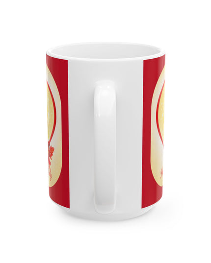 "Happy Valentine's Day" Ceramic Mug, (11oz, 15oz)