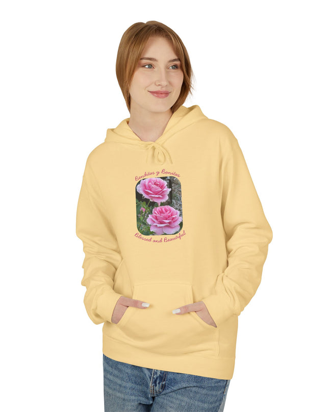 "Blessed and Beautiful" Unisex Adult Midweight Softstyle Fleece Hoodie