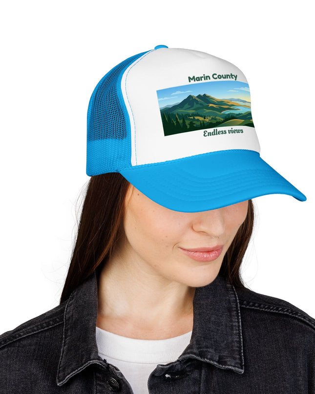 "Marin County - Endless Views" Foam Trucker Hat