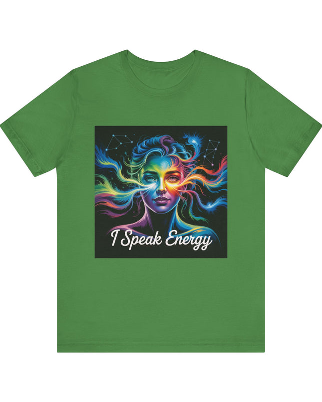 "I Speak Energy, (Energy for Success)" Men's and Women's Jersey Short Sleeve Tee