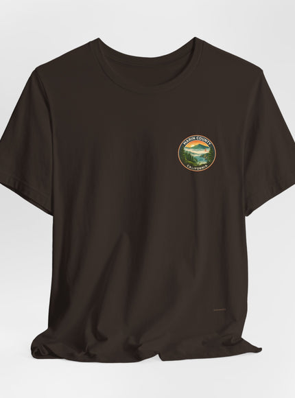 "Marin County - Above the Fog - No Text" (2-sided) Unisex Jersey Short Sleeve Tee
