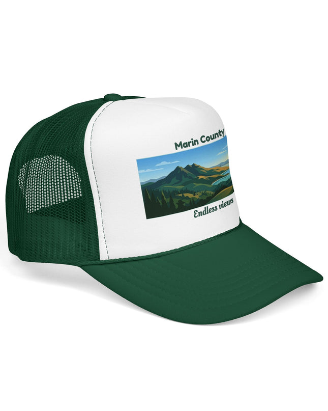 "Marin County, Endless Views" Foam Trucker Hat
