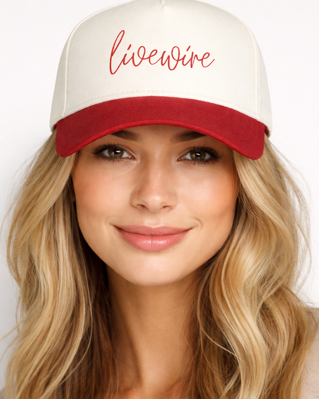 "Livewire" Frame Two-Tone Cap
