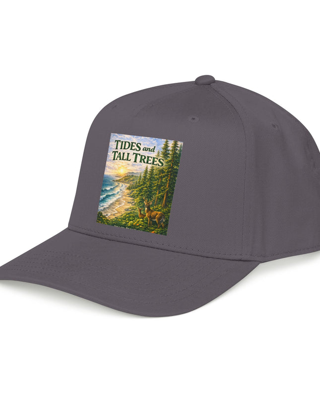 "Tides and Tall Trees" Mid Profile Baseball Cap