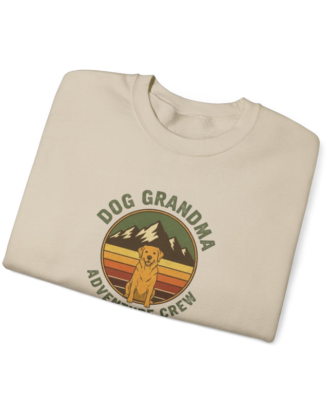 "Dog Grandma Adventure Crew" Unisex Sweatshirt