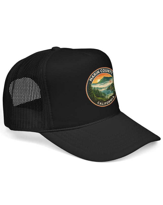 "Marin County, Above the Fog" Foam Trucker Hat