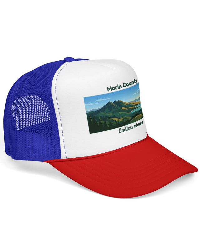 "Marin County, Endless Views" Foam Trucker Hat