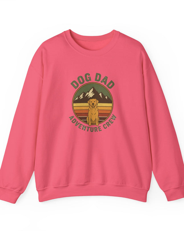 "Dog Dad Adventure Crew" Unisex  Adult Sweatshirt