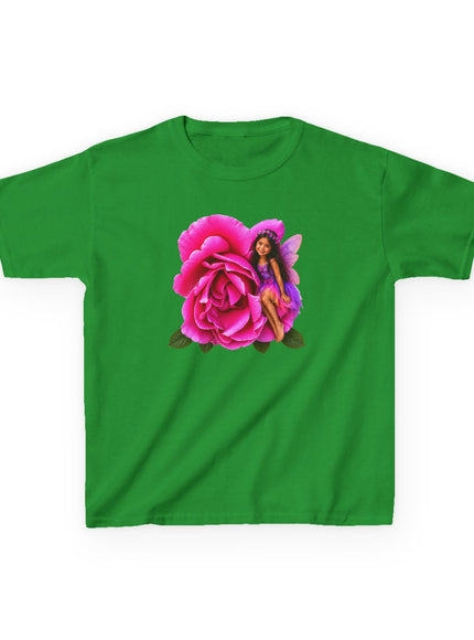 "Rose Fairy" Kids Heavy Cotton Tee