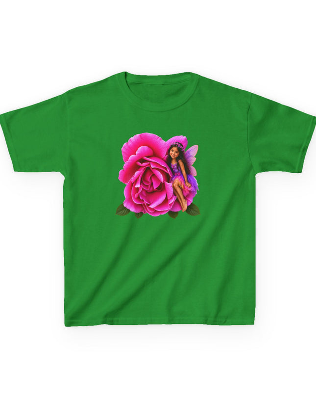 "Rose Fairy" Kids Heavy Cotton Tee