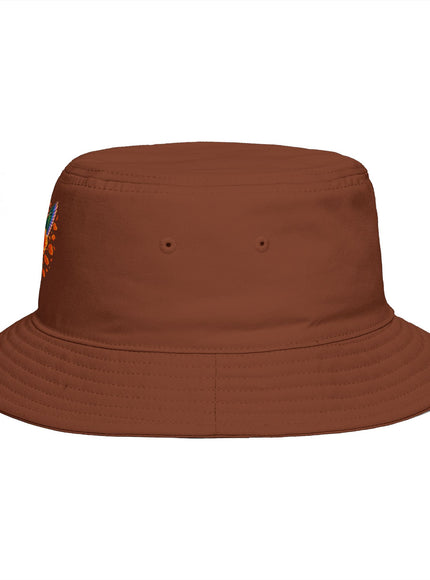 "Hummingbird and Poppies" Bucket Hat