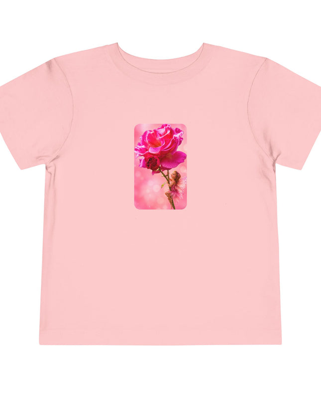 "Fairy Rose" Toddler Short Sleeve Tee
