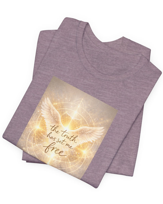 "The Truth Has Set Me Free" Unisex Jersey Short Sleeve Tee