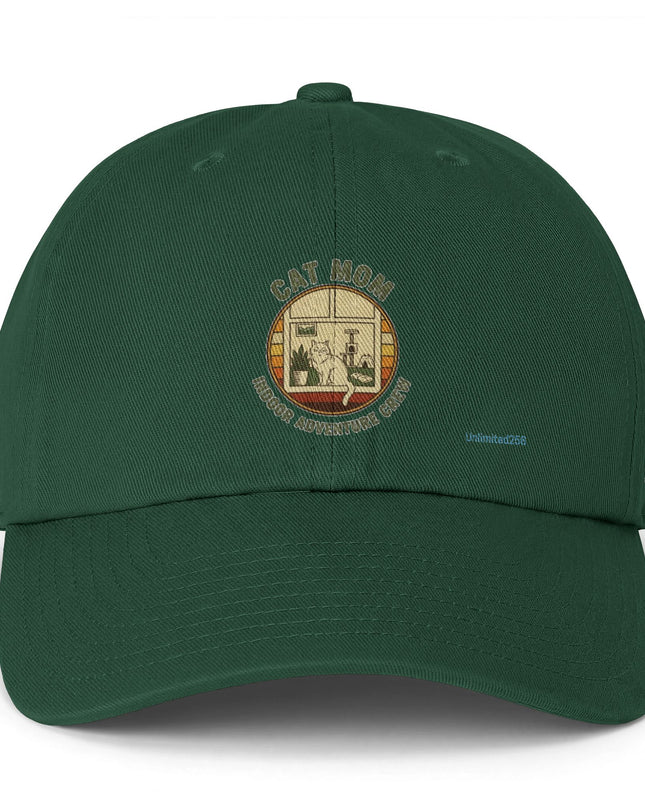 "Cat Mom Adventure Crew" Clean Up Cap