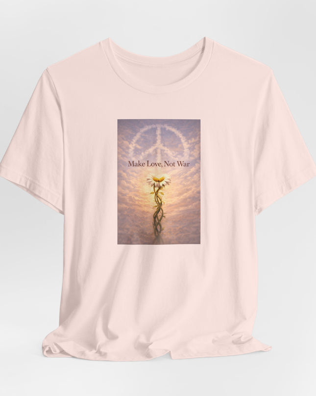 "Make Love Not War" Unisex Jersey Short Sleeve Tee